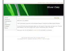 Tablet Screenshot of clatz.com